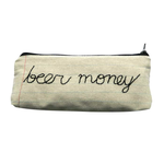 Beer Money Zipper Pouch