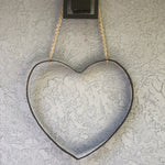 Wiskey Barrel Metal Heart