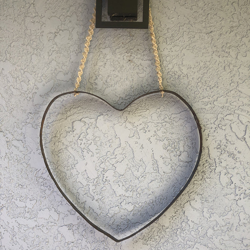 Wiskey Barrel Metal Heart