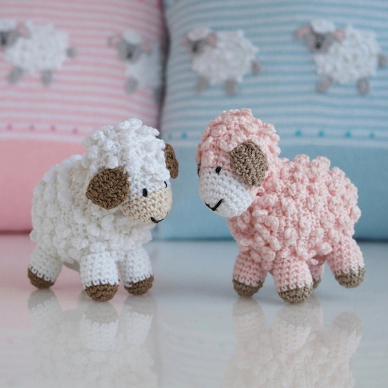 Little Crochet Lamb | Pink